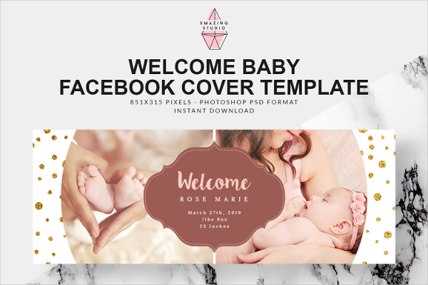 Baby Facebook Covers Template