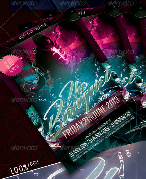 Banquet Party Flyer Template