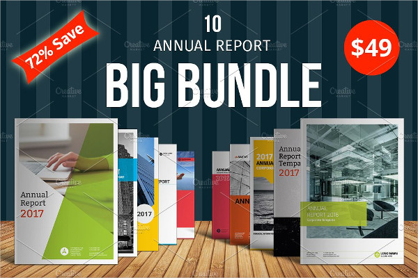 Big Bundle Annual Report Templates