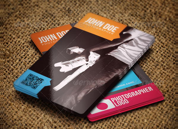 Business Card Template For Photographer