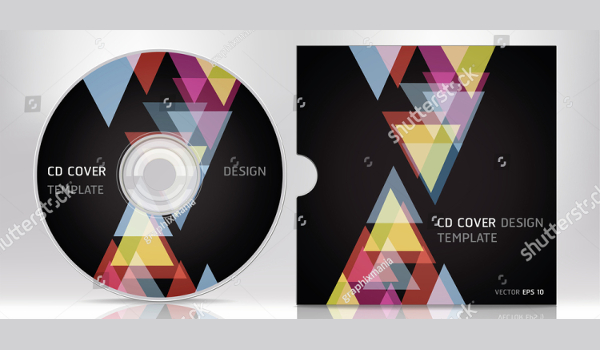 CD Cover Vector Design Template