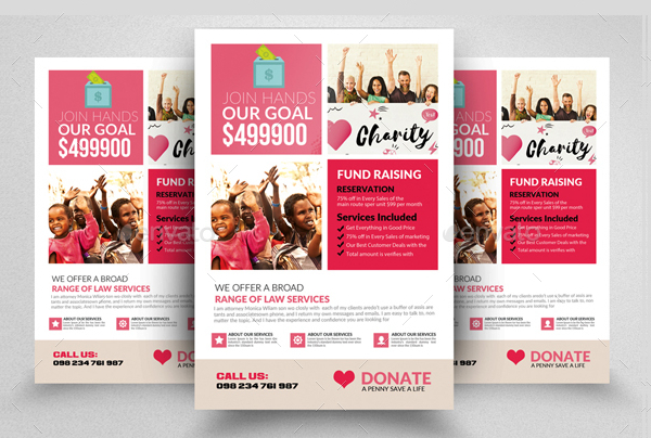 Charity Awarness Flyer Template