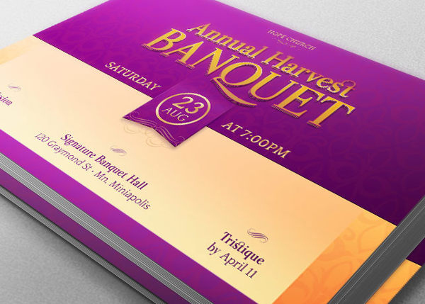 Church Banquet Template Bundle