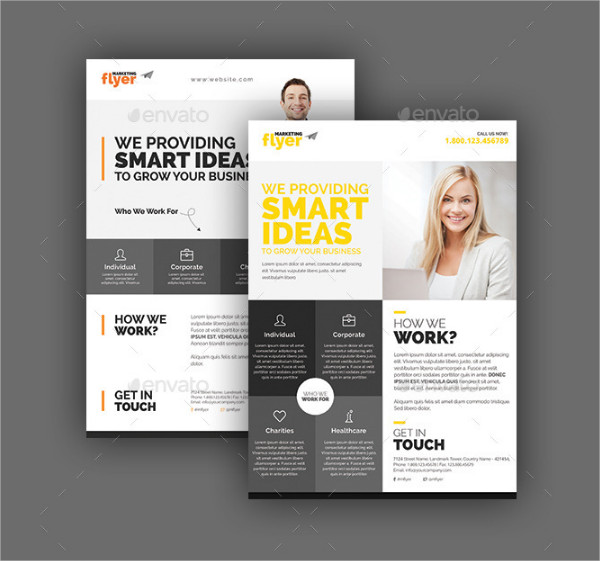 Corporate Marketing Flyer Templates