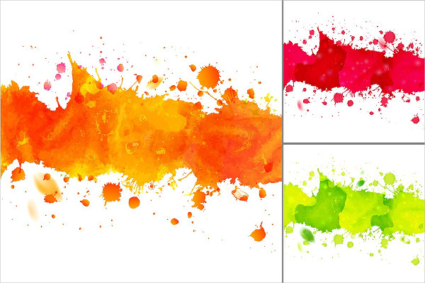 Creative Hand Drawn Watercolor Backgrounds