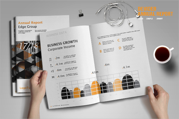 Corporate Annual Reports Template