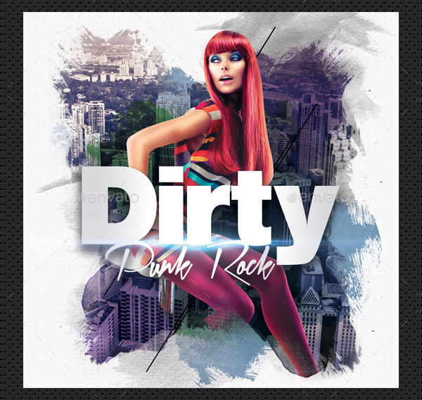 Dirty Punk Rock CD Cover