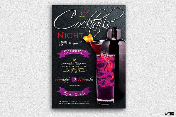 Drinks Festival Party Flyer Templates