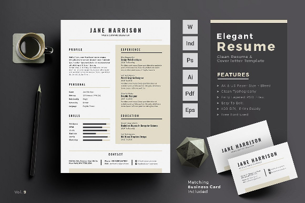 Editable Creative Resume Design