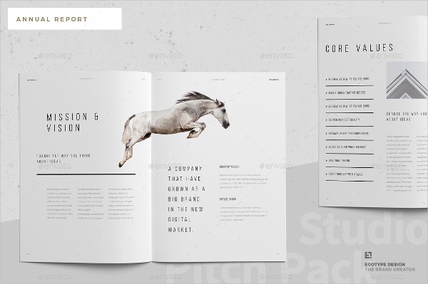 Elegant Annual Report Templates