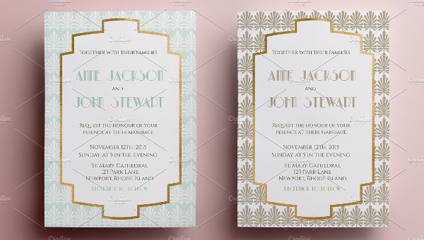 Elegant Wedding Invitation