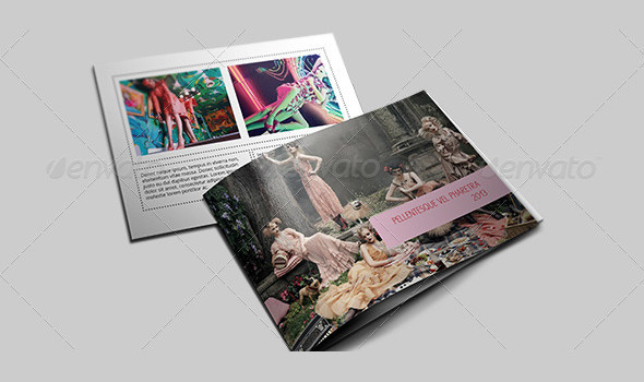 Fashion Style Brochure Template Design