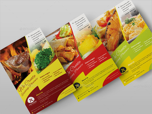 Food Catering Flyer Templates