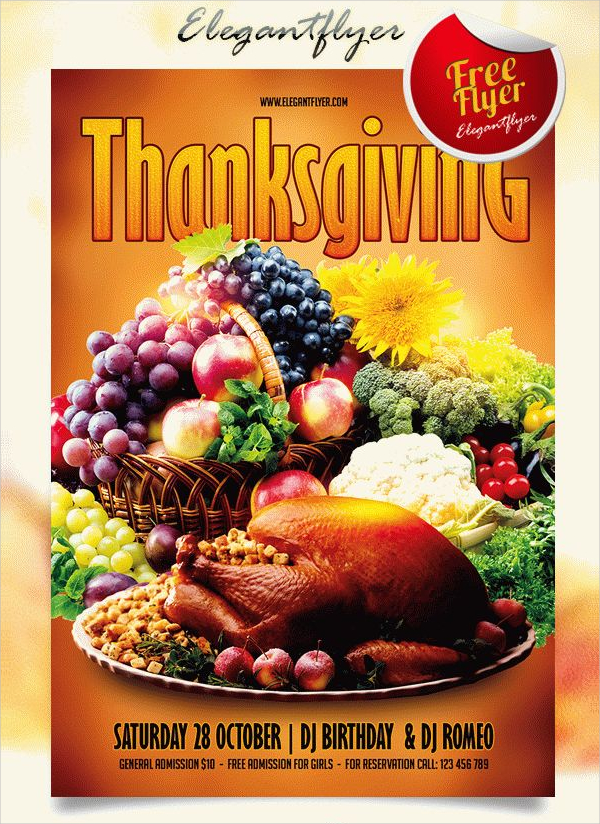 25 Thanks Giving Flyer Templates Free Premium Psd Eps Downloads