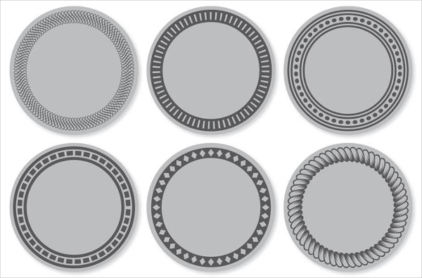 Free Blank Vector Label Set