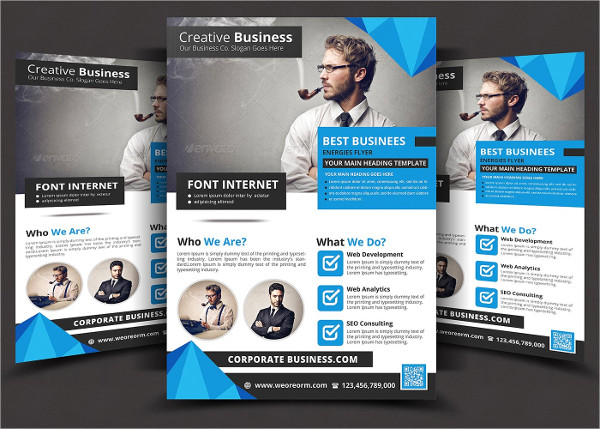 Fully Editable Corporate Flyer Template