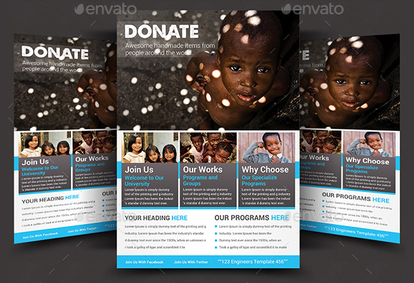 Fundraisers Event Flyer Template