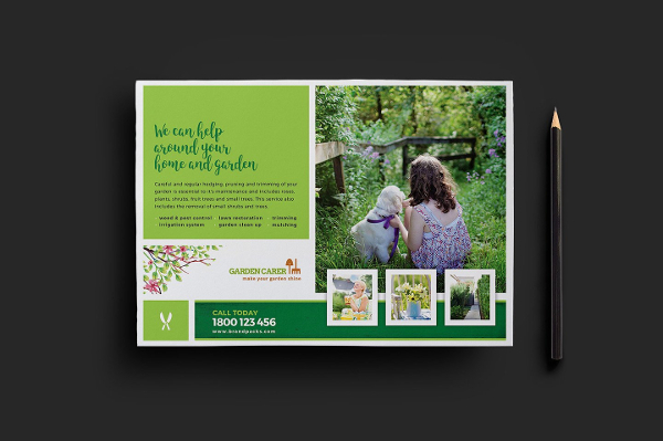 Gardening Service Flyer Template
