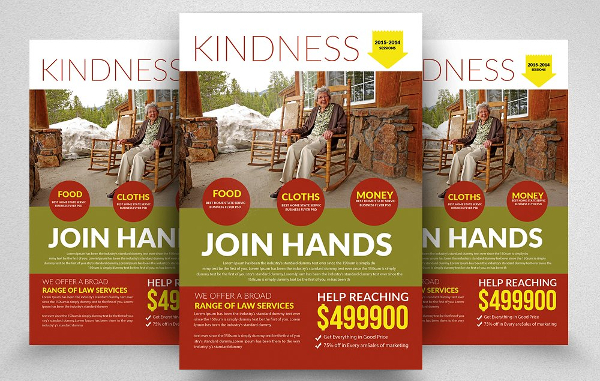 Giving Hope Fundraising Flyer Template