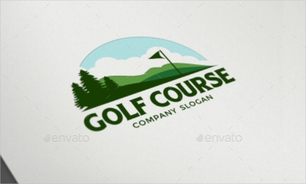 Golf Course Logo Template