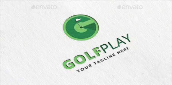 Golf Design Logo Template
