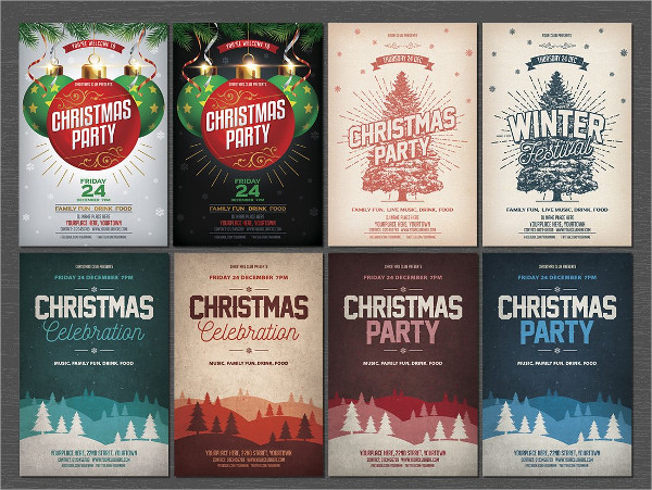 Holiday Christmas Party Bundles Template