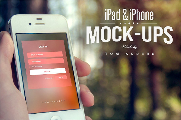 IPad & iPhone Mock-ups Templates