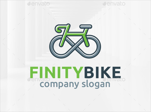 Infinity Bike Logo Templates