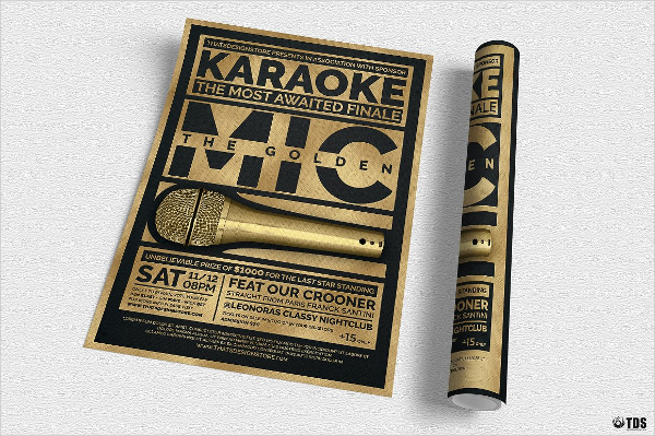 Karaoke Flyer Template