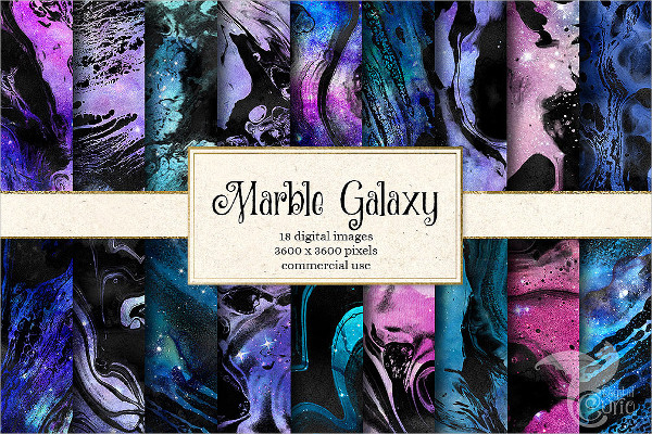 Marble Galaxy Textures
