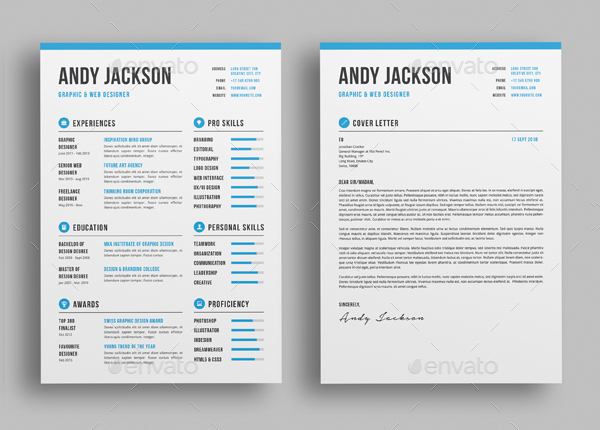 Modern Resume Design Template