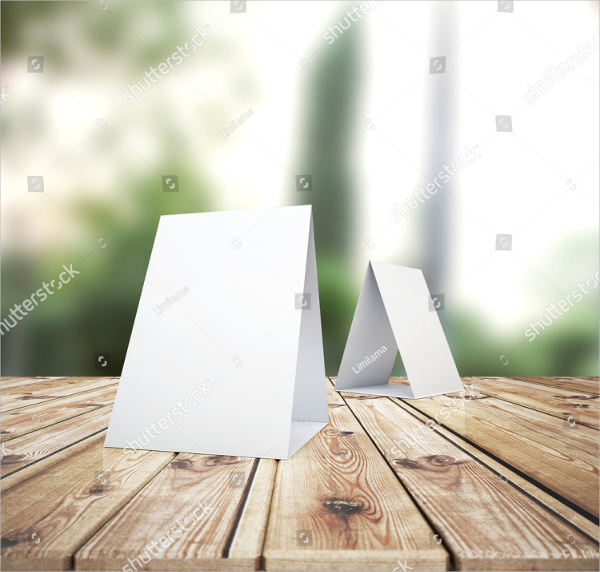 Modern Table Tent Templates