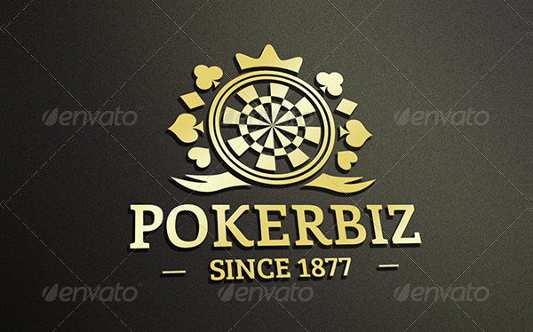 Poker Color Logo Template
