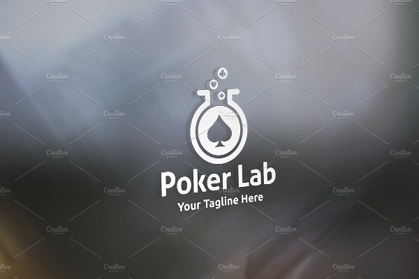 Poker Lab Logo Template