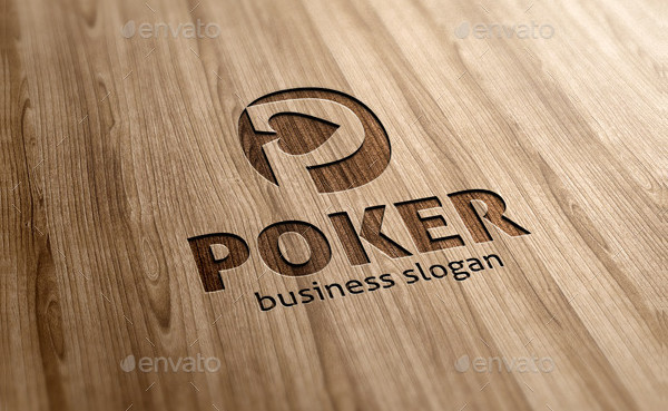 Poker Online Business Logo Template