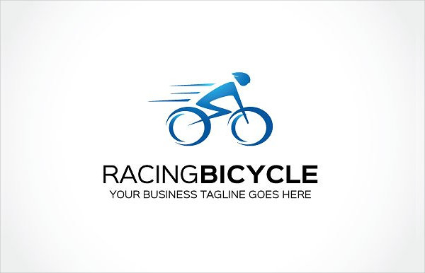 Racing Bicycle Logo Templates