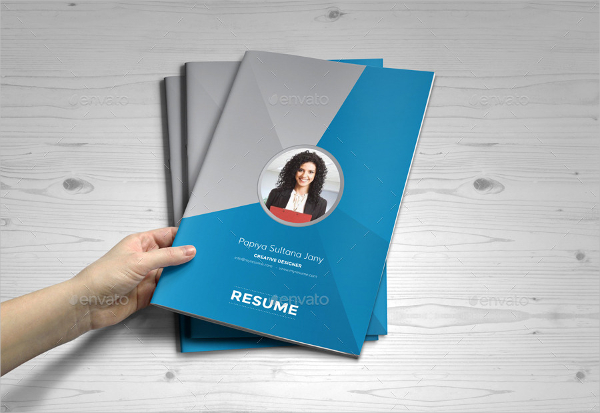 Resume Booklet Design