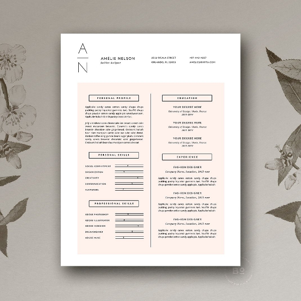 Resume & Cover Letter Design