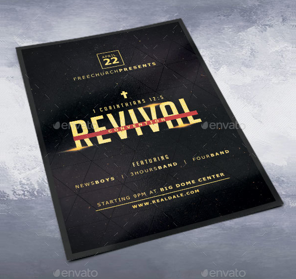 Revival Church Flyer Template