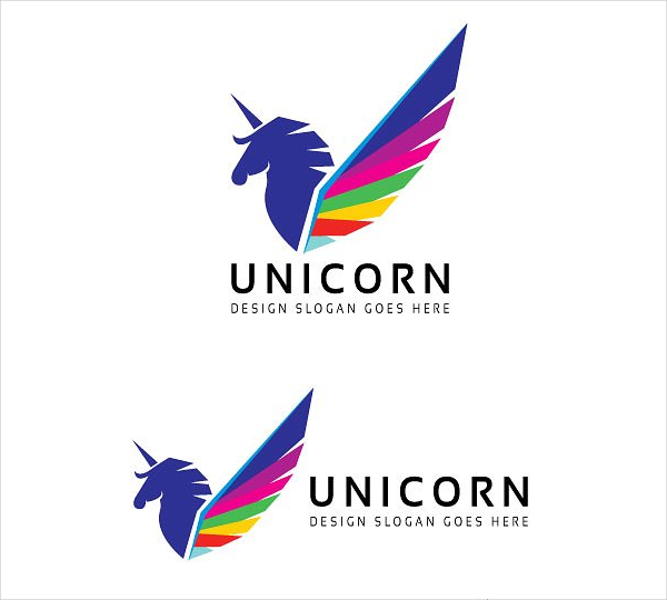 Royal Unicorn Logo Template