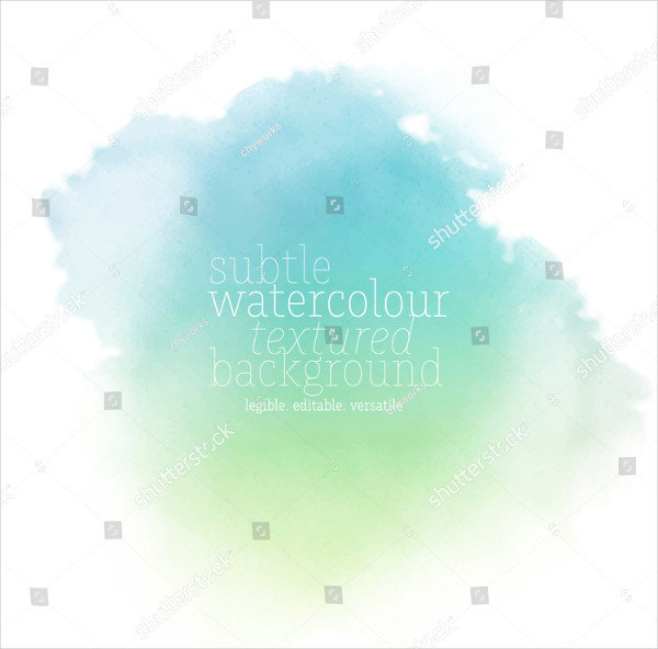 Sea Watercolor Background