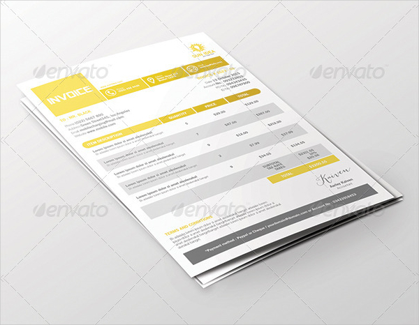 Simple Invoices Template