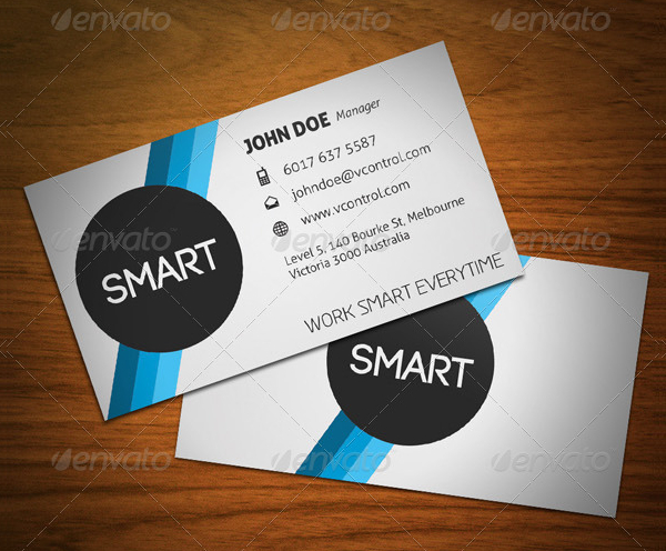 Smart Stripes Business Card