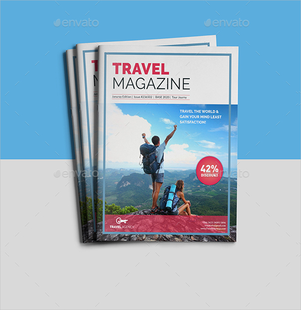 Travel Multipurpose Magazine Template