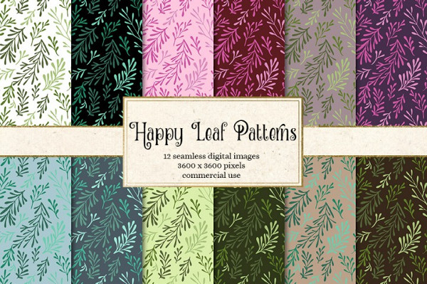 Happy Leaf Designs Pattern Templates