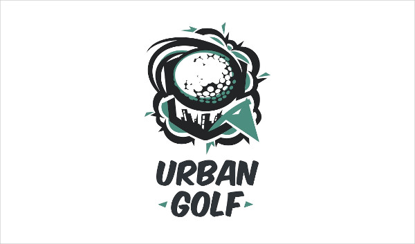 Urban Golf Channel Logo Template