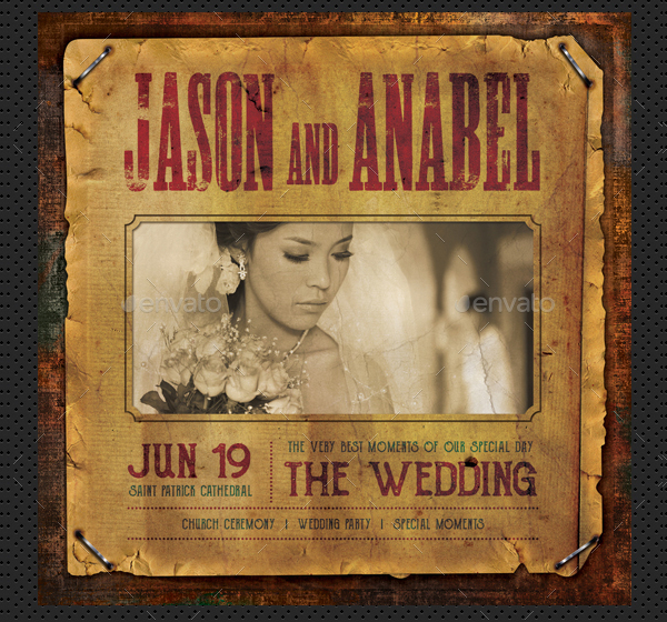 Vintage Wedding CD Cover