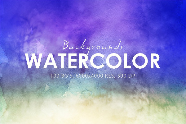 Watercolor Splash Background