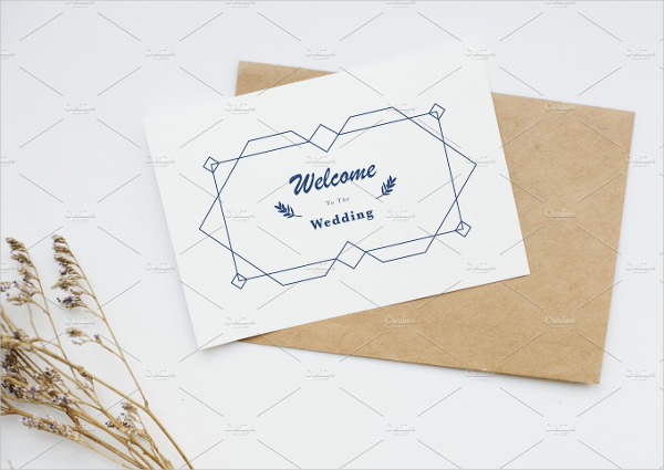 Wedding Welcome Card Templates