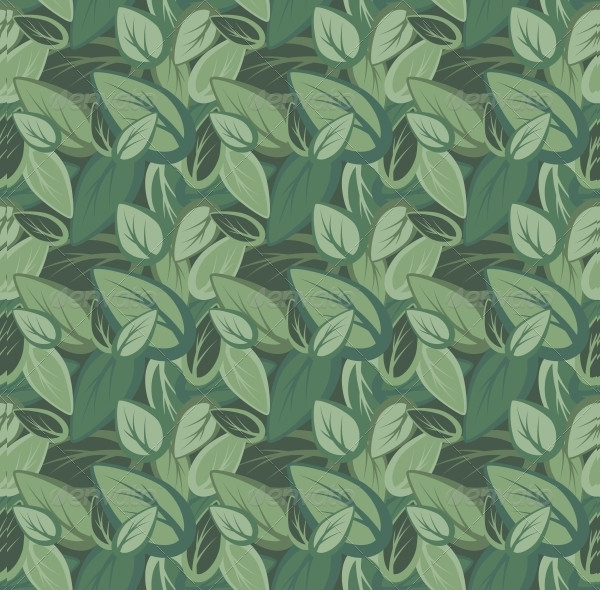 Simple Leaf Design Pattern Template
